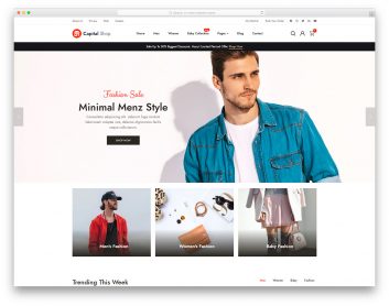 E Commerce Website Template