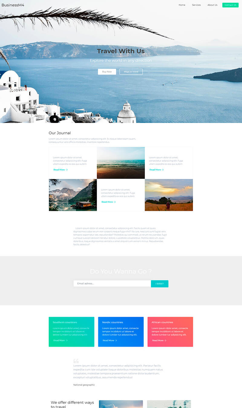Html And Css Website Templates