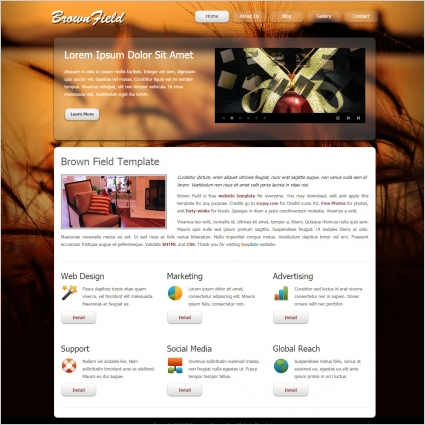 Html Css Templates Free Download