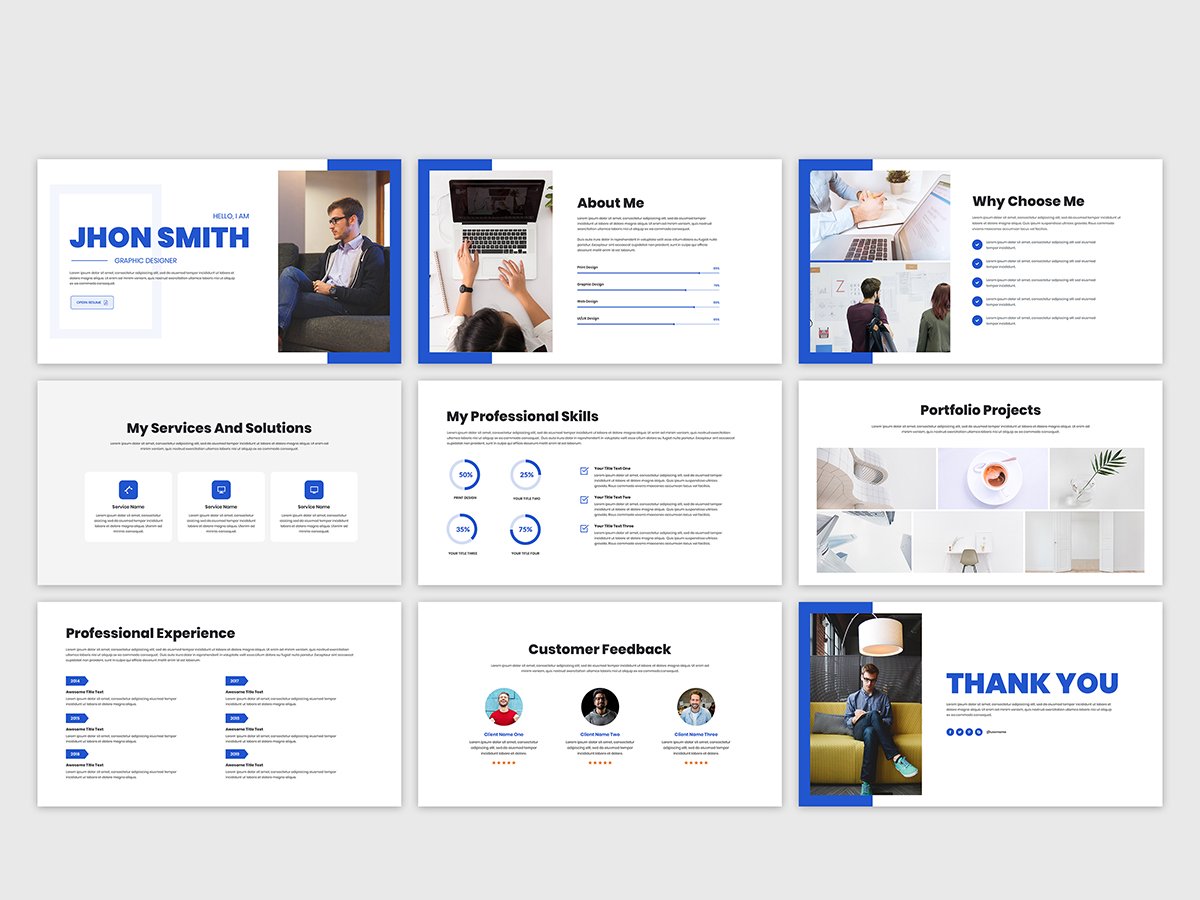 Personal Portfolio Template