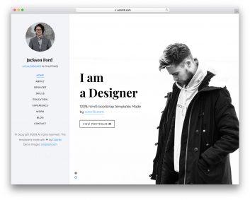 Personal Portfolio Website Templates