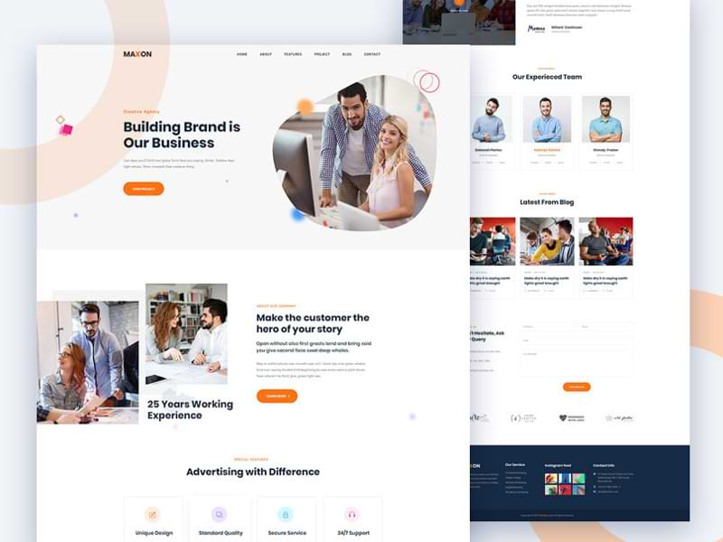 Psd Website Templates