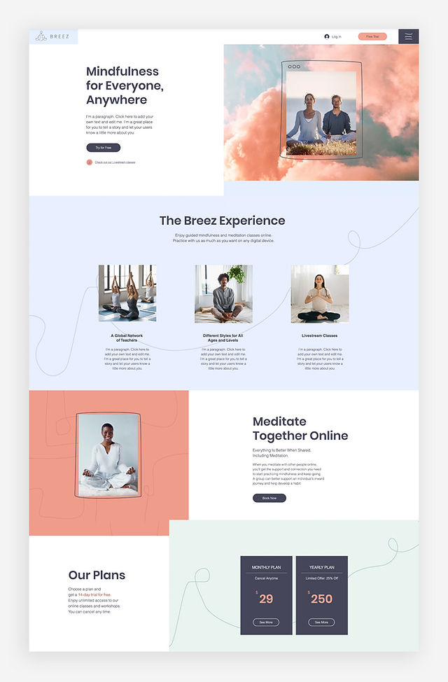 Simple Website Templates