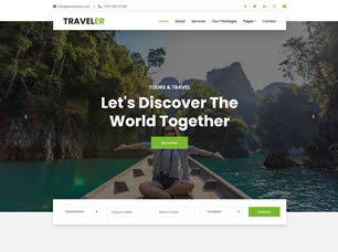 Travel Website Templates